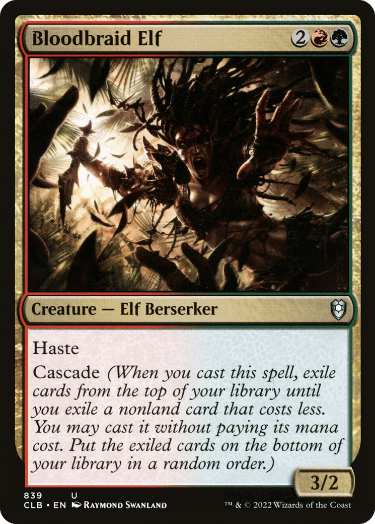 Bloodbraid Elf [Commander Legends: Battle for Baldur's Gate]