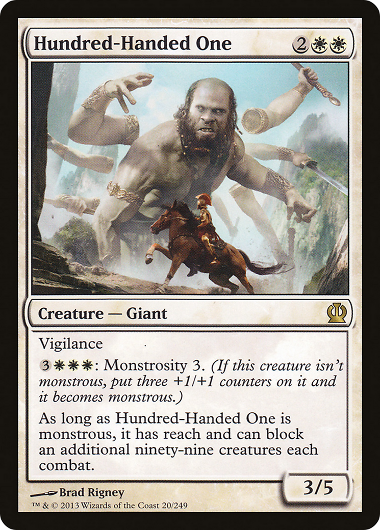 Hundred-Handed One [Theros] Foil