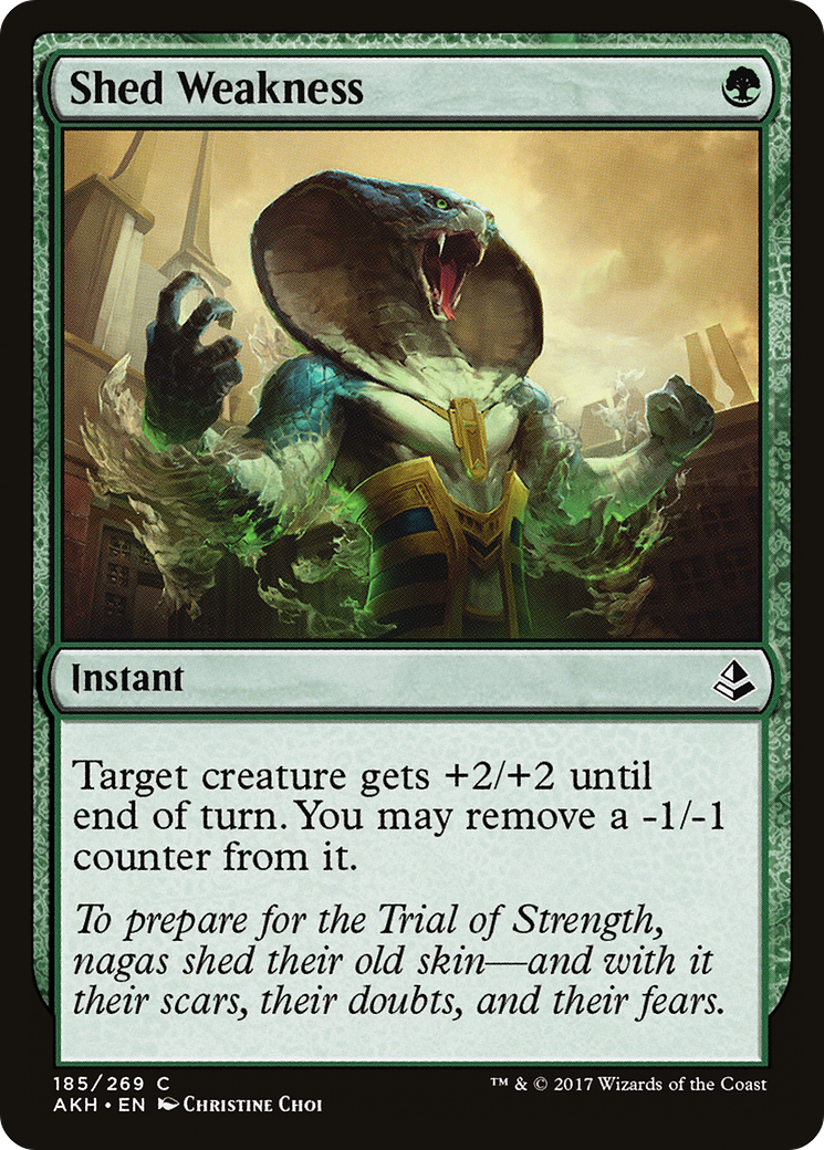 Shed Weakness [Amonkhet] Foil