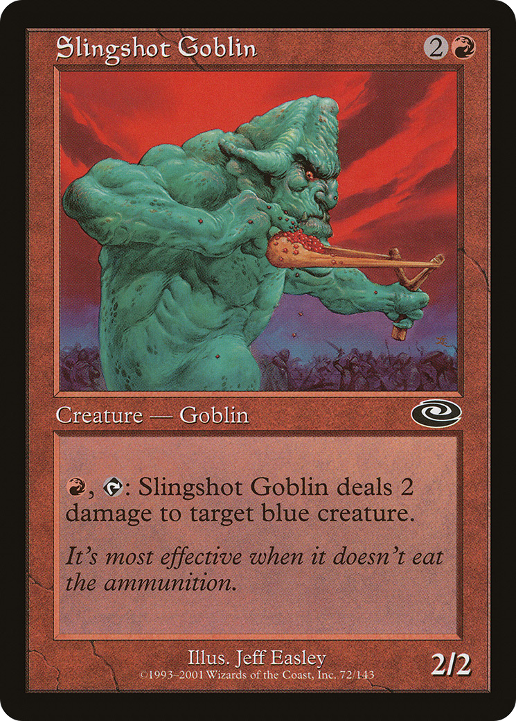 Slingshot Goblin [Planeshift] Foil