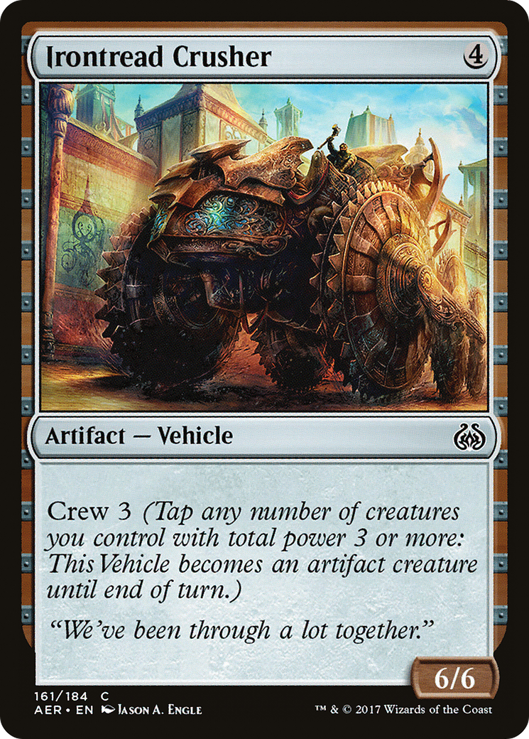 Irontread Crusher [Aether Revolt] Foil