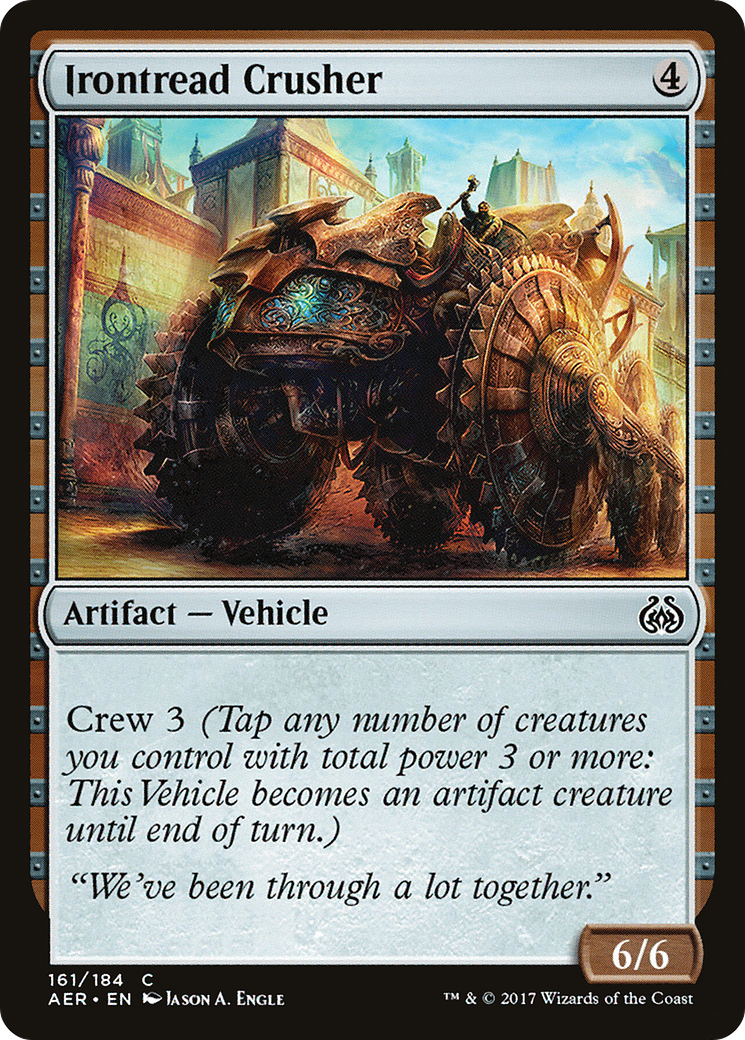 Irontread Crusher [Aether Revolt] Foil