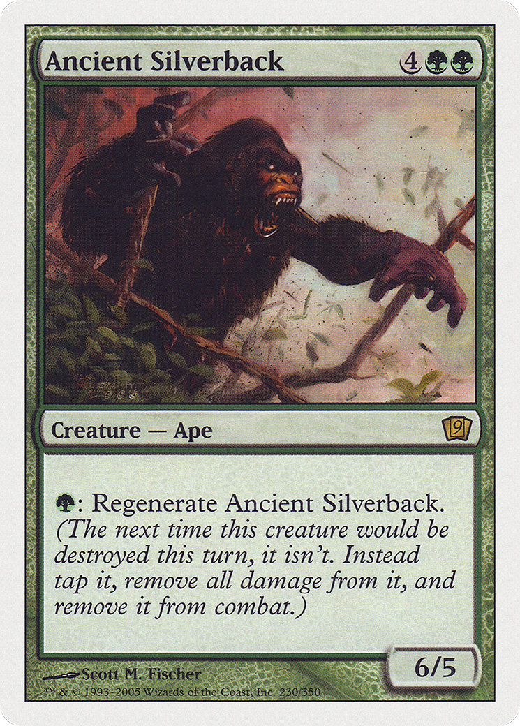 Ancient Silverback [Ninth Edition] Foil