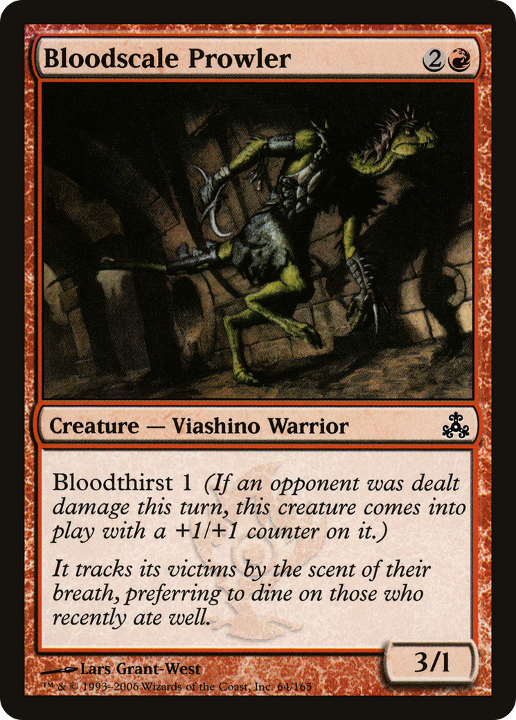 Bloodscale Prowler [Guildpact] Foil
