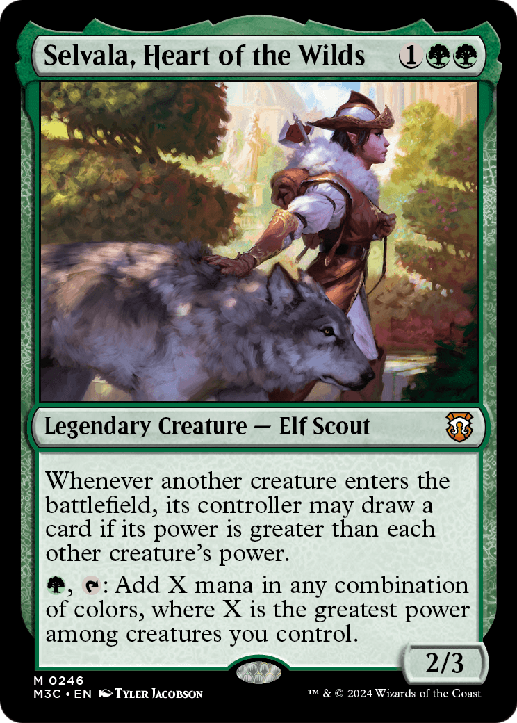 Selvala, Heart of the Wilds (M3C-246) - Modern Horizons 3 Commander Foil
