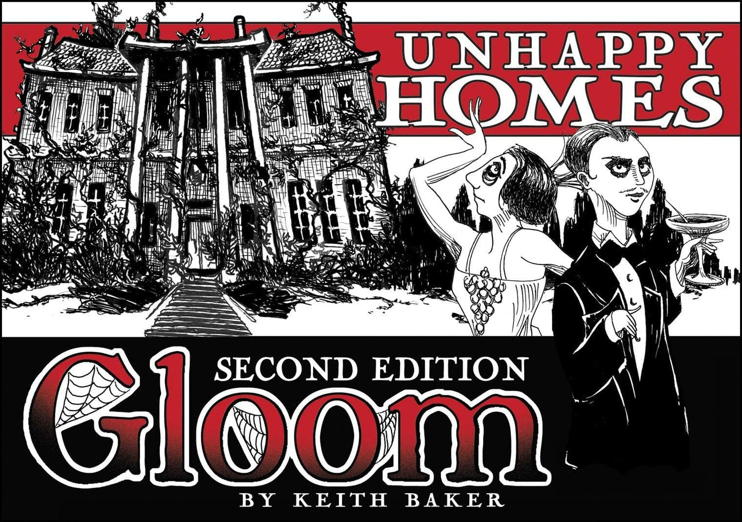 Gloom: The Card Game (2nd Edition) | Unhappy Homes Expansion