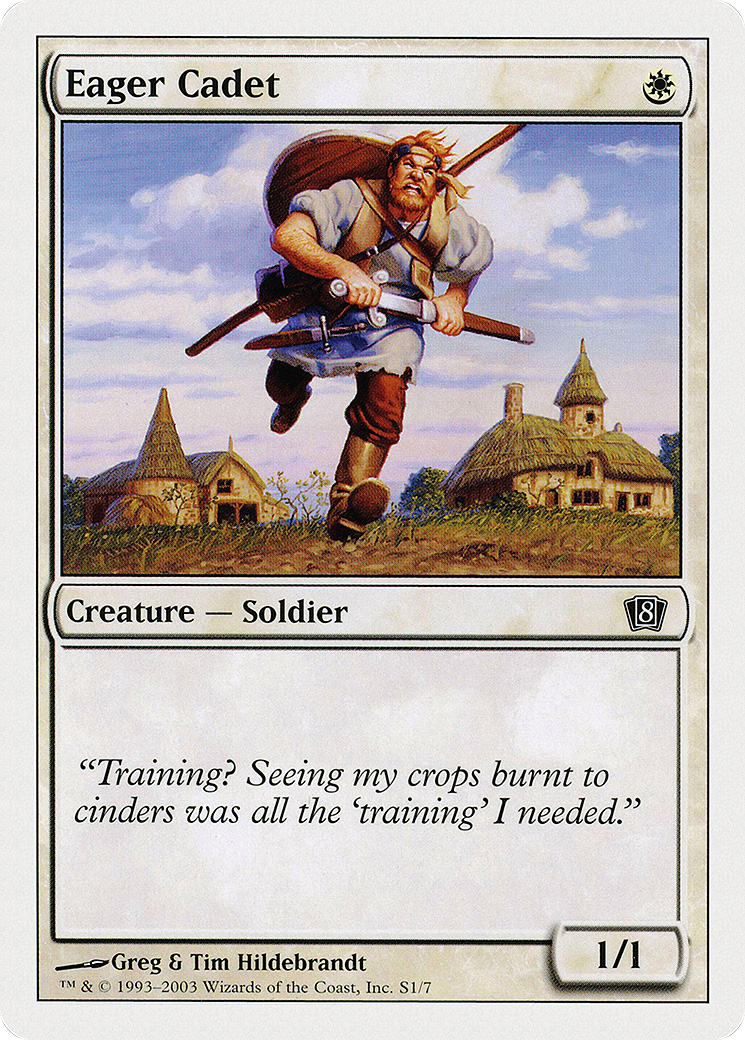 Eager Cadet [Eighth Edition] Foil