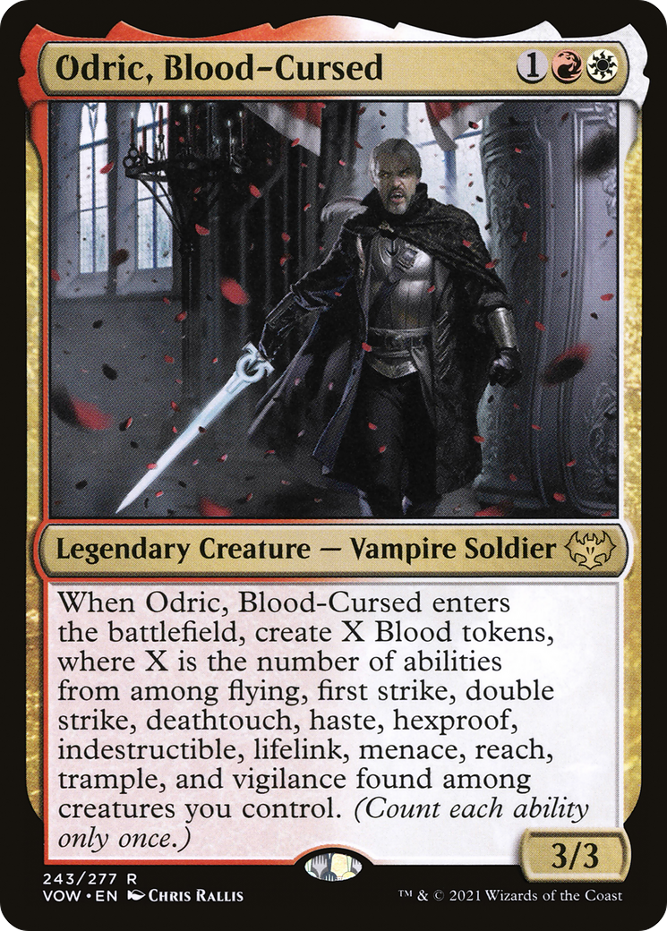 Odric, Blood-Cursed [Innistrad: Crimson Vow] Foil