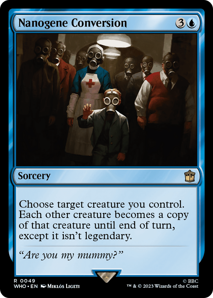 Nanogene Conversion [Doctor Who] Foil