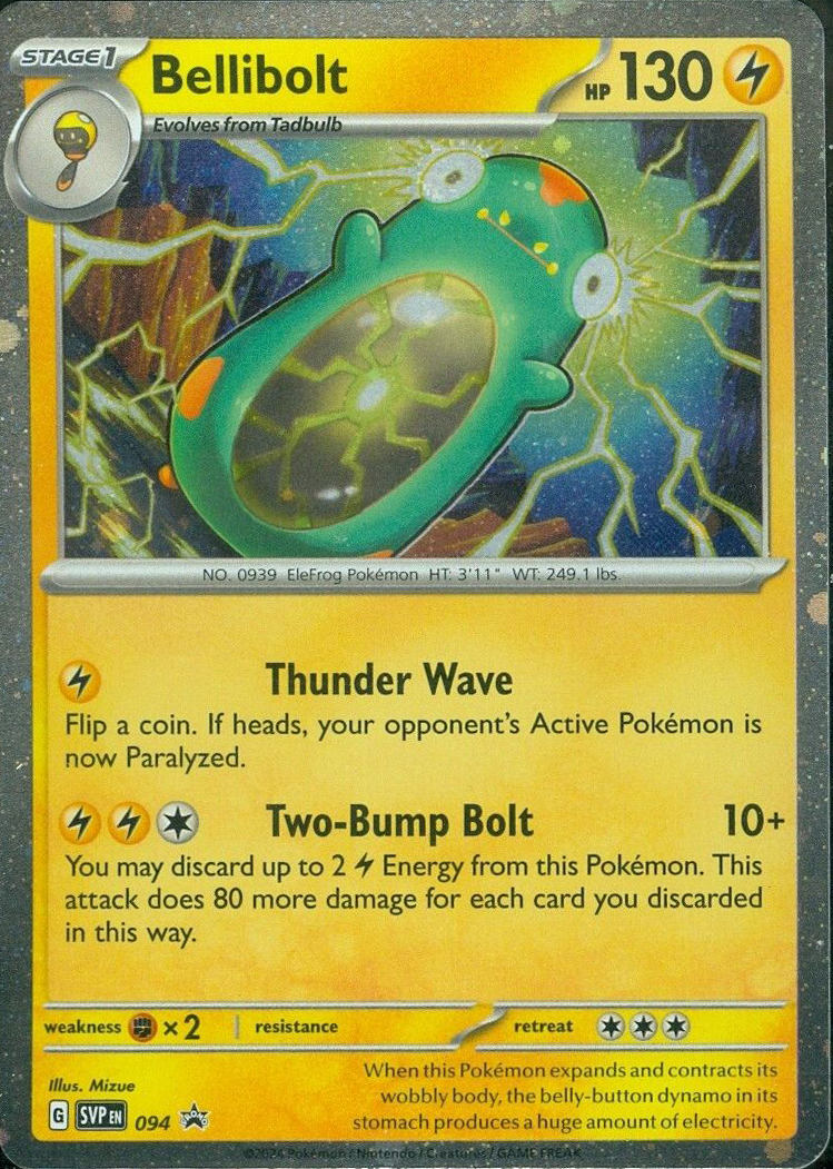 Bellibolt 094- SV Scarlet & Violet Promo Cards Holofoil
