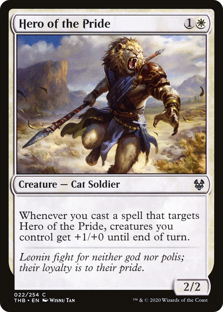 Hero of the Pride [Theros Beyond Death] Foil