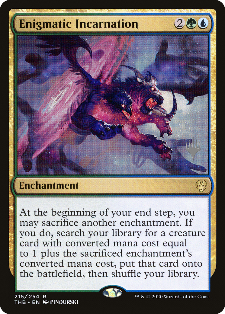 Enigmatic Incarnation (Promo Pack) [Theros Beyond Death Promos] Foil