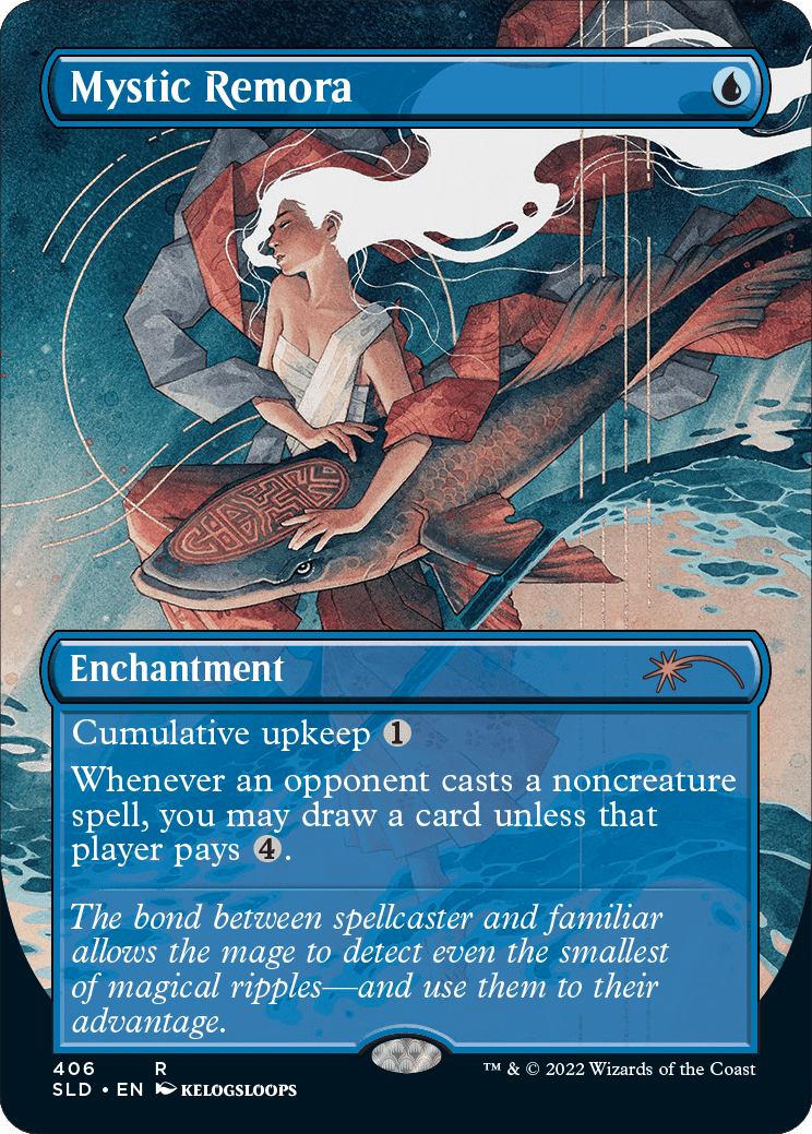 Mystic Remora (Borderless) [Secret Lair Drop Series] Foil
