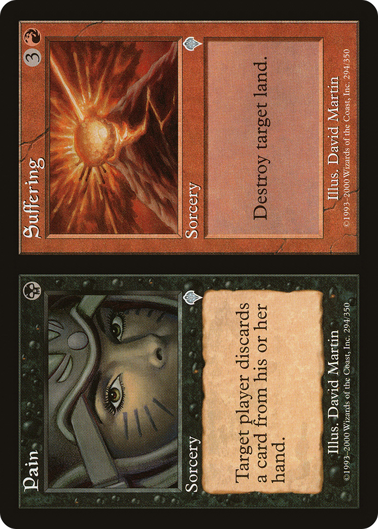 Pain // Suffering [Invasion] Foil
