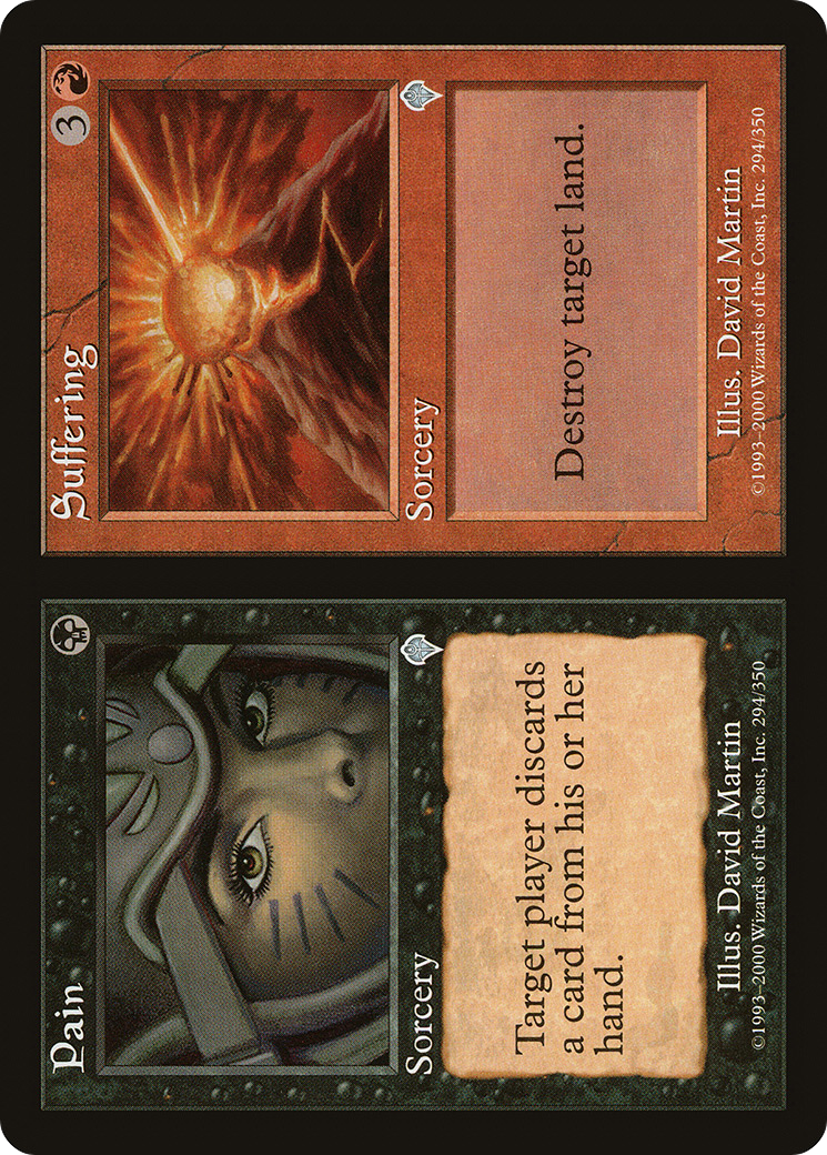 Pain // Suffering [Invasion] Foil