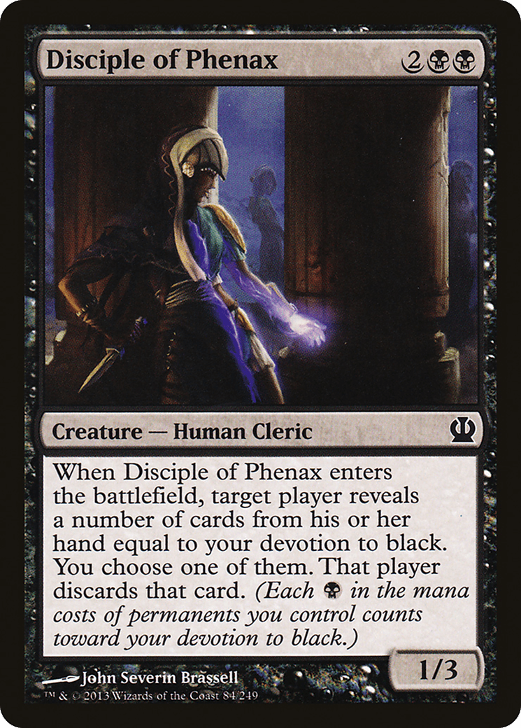 Disciple of Phenax [Theros] Foil