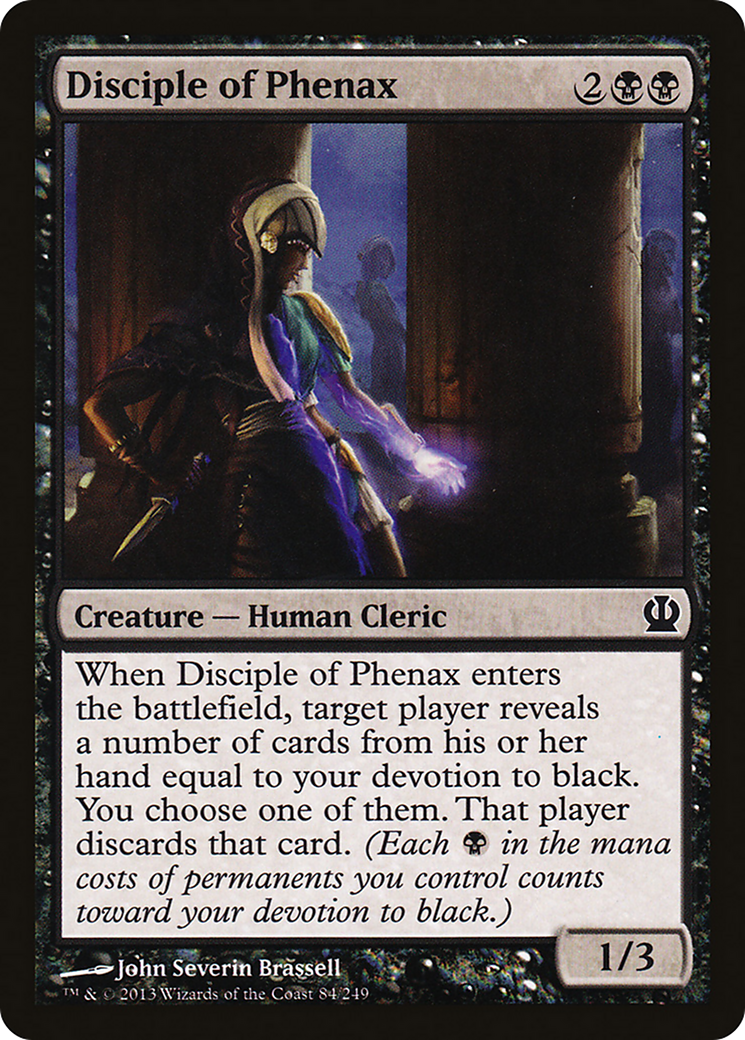 Disciple of Phenax [Theros] Foil