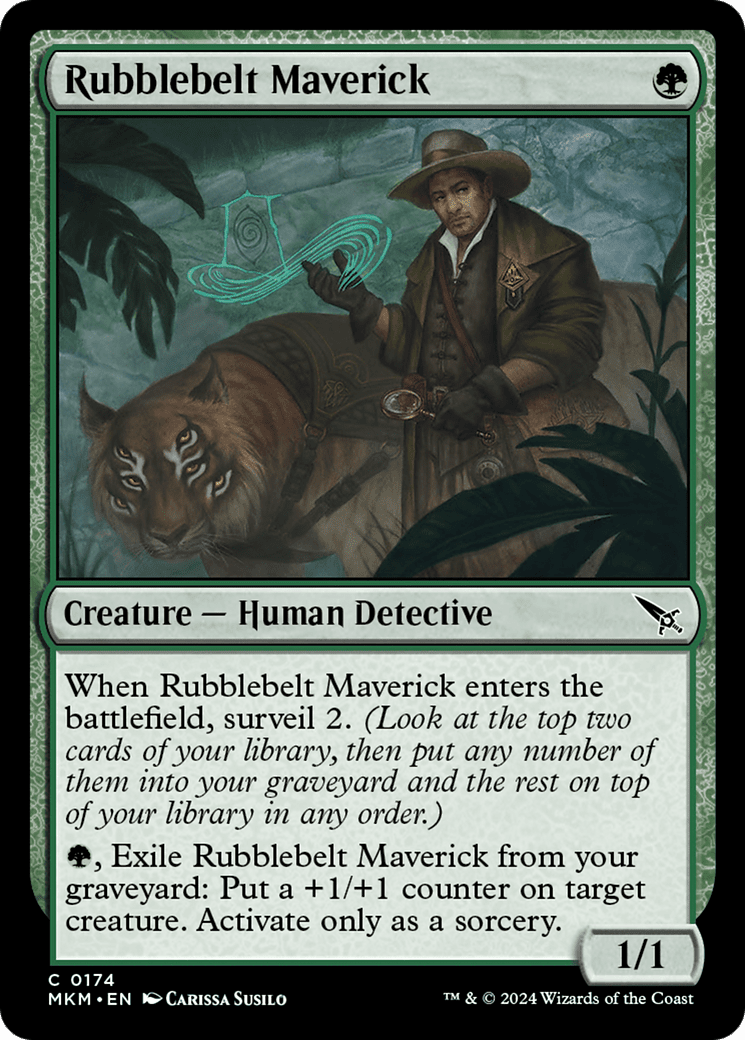 Rubblebelt Maverick [Murders at Karlov Manor] Foil