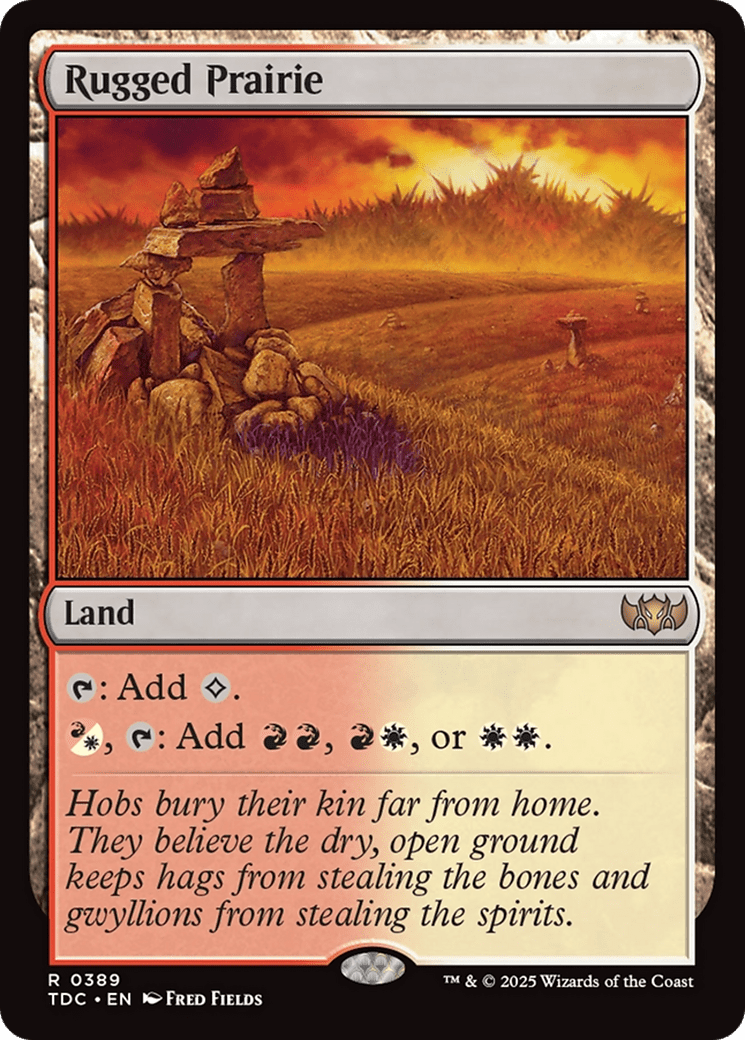 Rugged Prairie (389) [Commander: Tarkir: Dragonstorm]