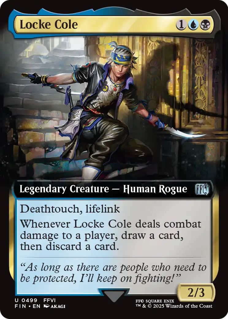 Locke Cole (499) [FINAL FANTASY] : (Extended Art)