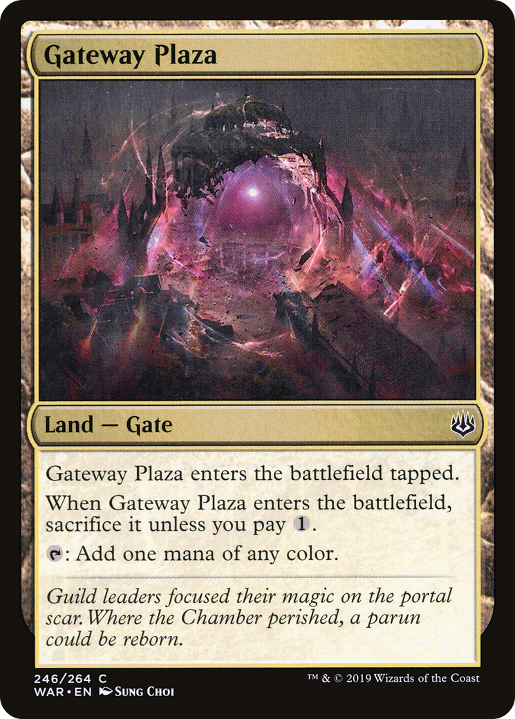 Gateway Plaza [War of the Spark] Foil