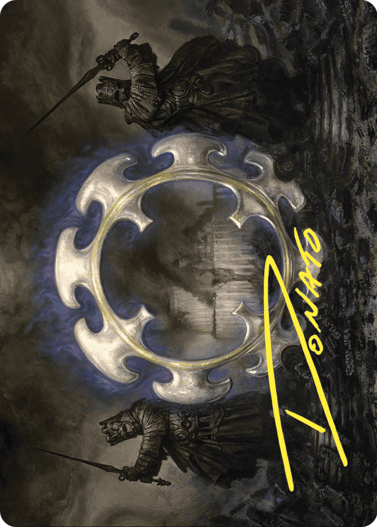 Court of Ardenvale // Court of Ardenvale (AWOE-051) - Wilds of Eldraine Art Series (Borderless) Foil