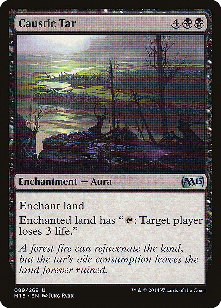 Caustic Tar [Magic 2015] Foil