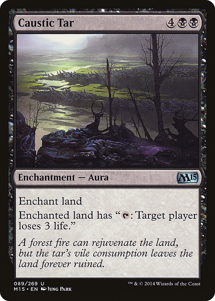 Caustic Tar [Magic 2015] Foil