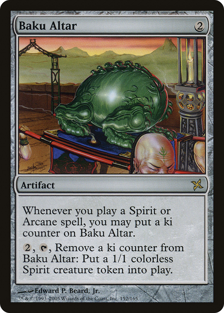 Baku Altar [Betrayers of Kamigawa] Foil