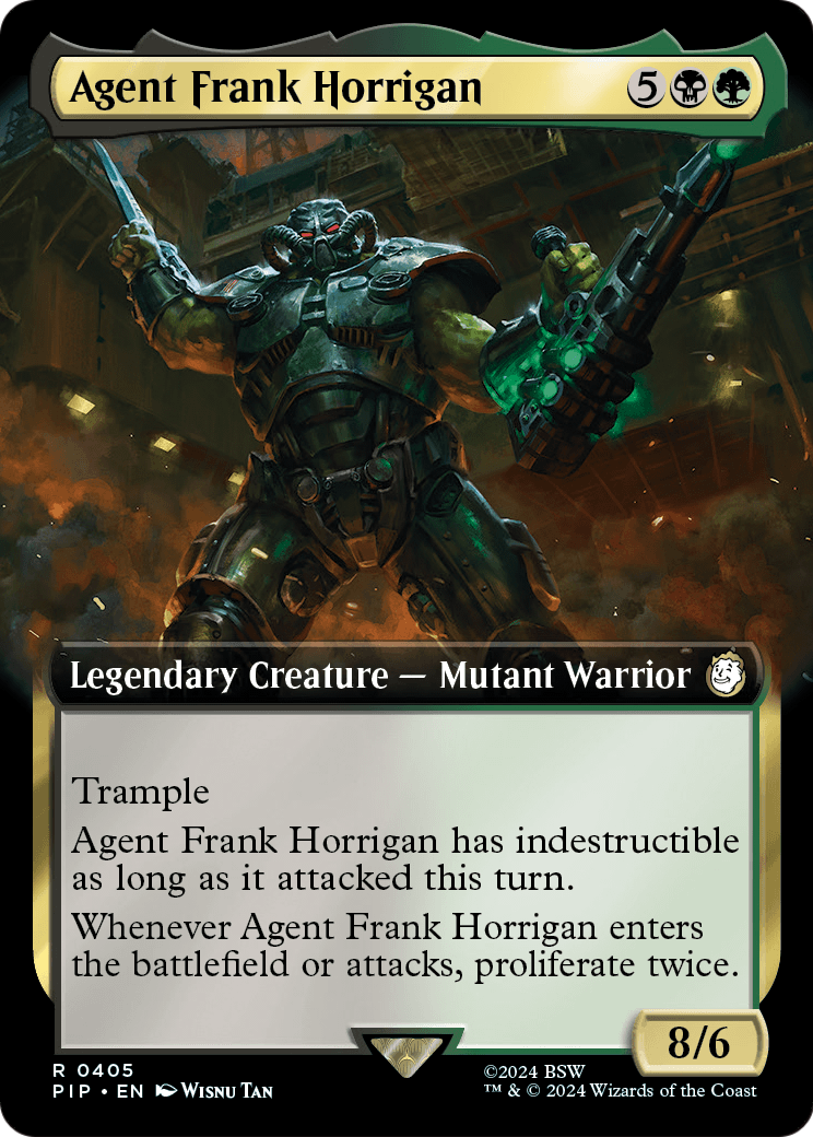 Agent Frank Horrigan (Extended Art) [Fallout] Foil