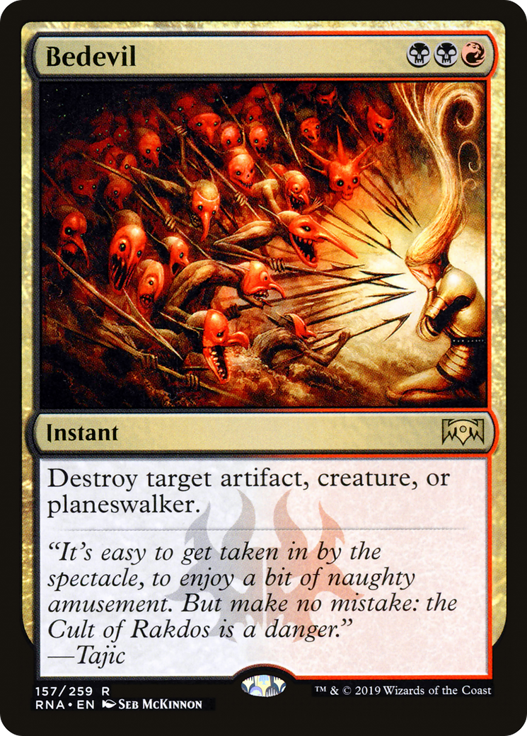 Bedevil [Ravnica Allegiance] Foil