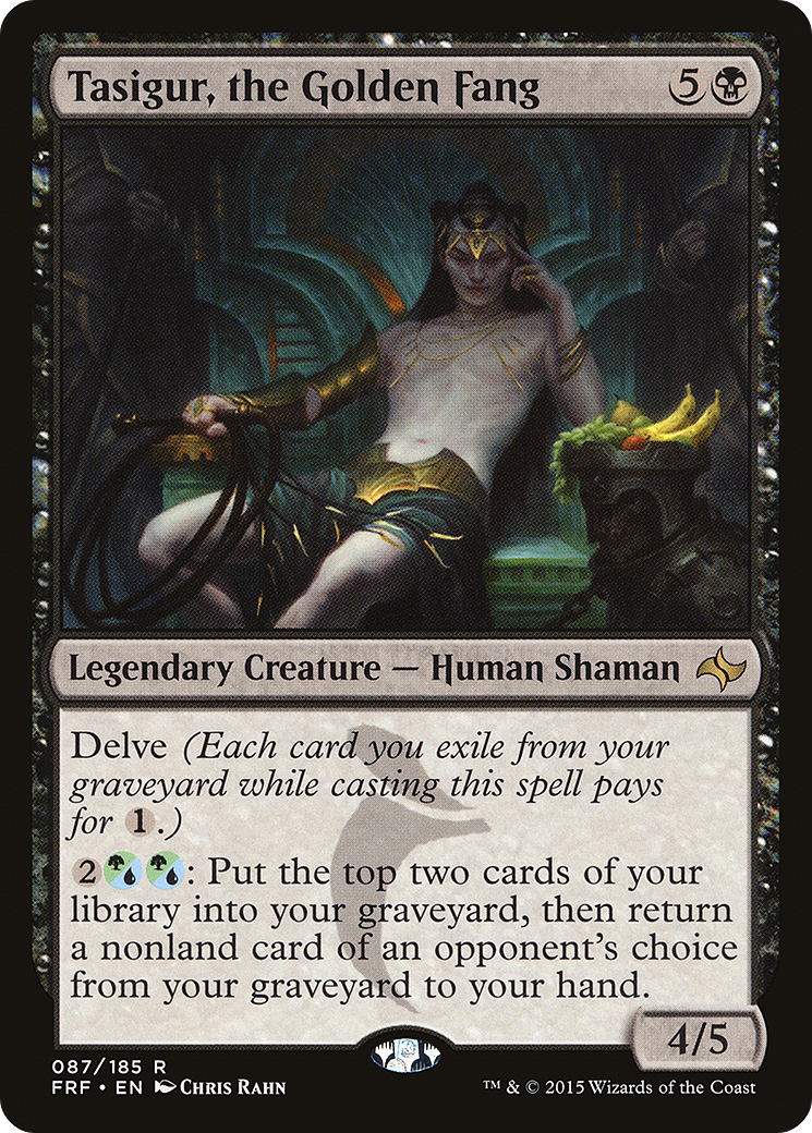 Tasigur, the Golden Fang [Fate Reforged] Foil