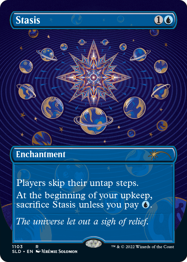 Stasis (Borderless) [Secret Lair Drop Series] Foil