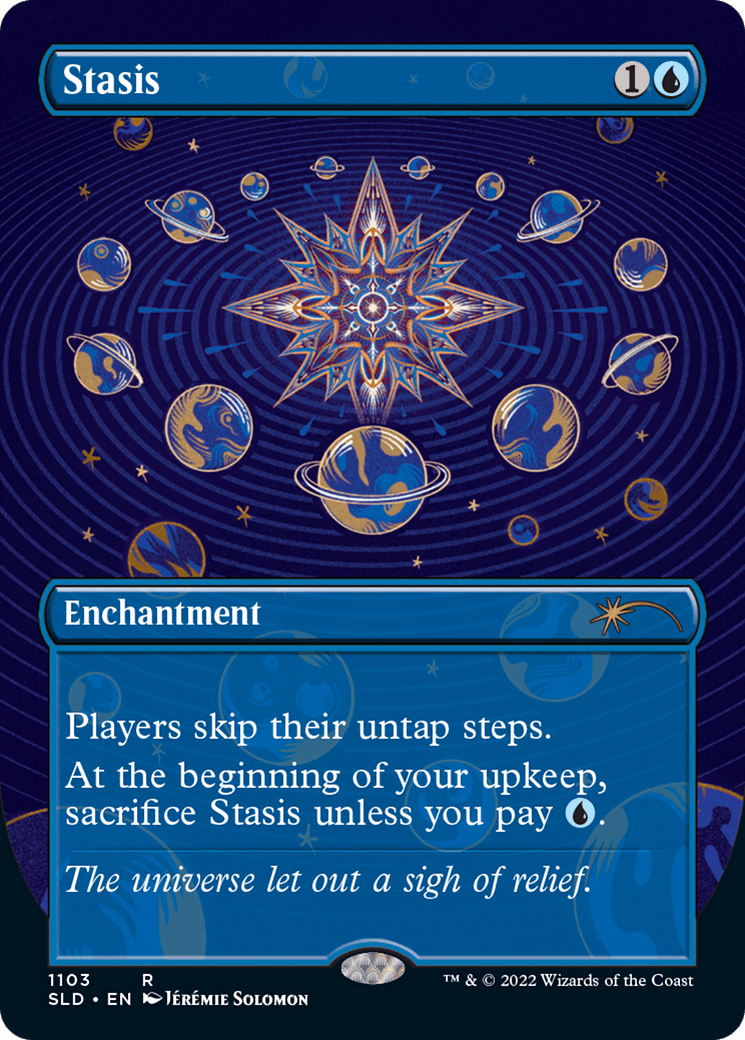 Stasis (Borderless) [Secret Lair Drop Series] Foil