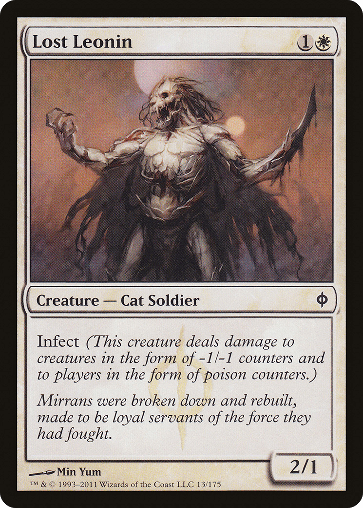 Lost Leonin [New Phyrexia] Foil