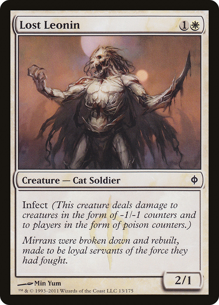 Lost Leonin [New Phyrexia] Foil