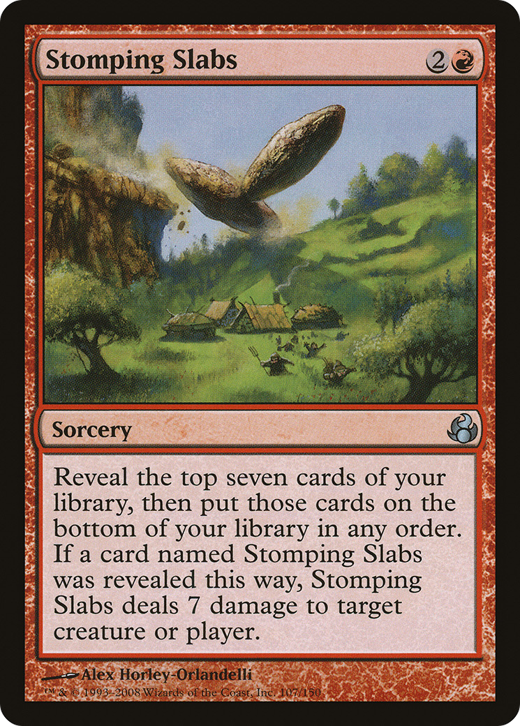 Stomping Slabs [Morningtide] Foil