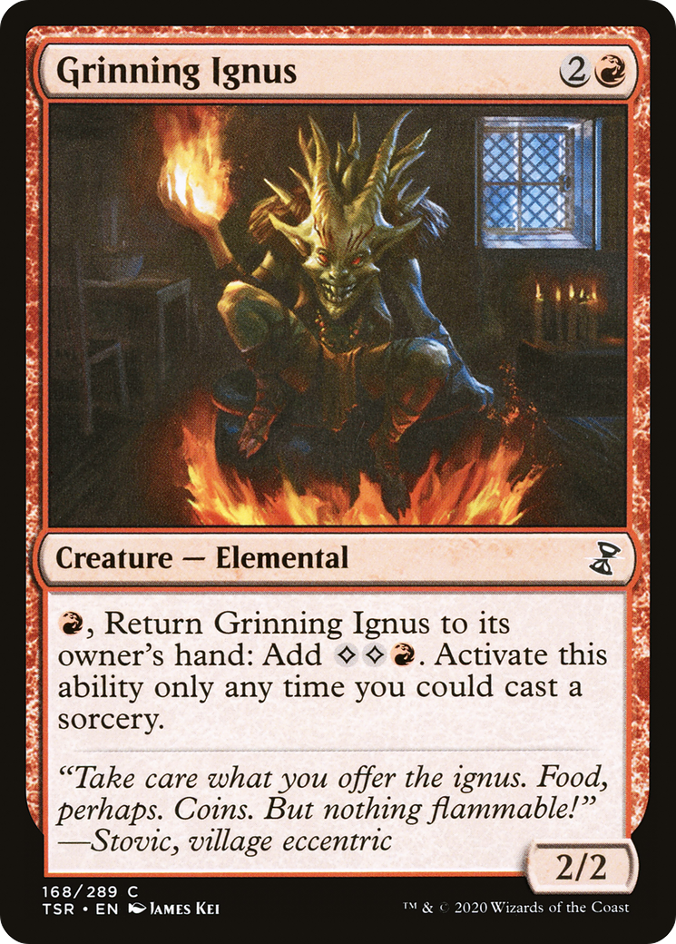 Grinning Ignus [Time Spiral Remastered] Foil