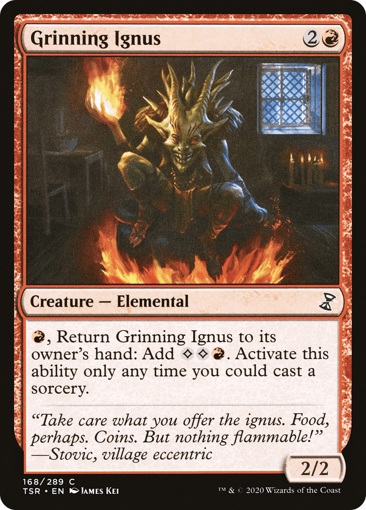 Grinning Ignus [Time Spiral Remastered] Foil