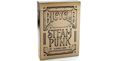 Bicycle Playing Cards | Steampunk: Gold