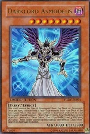 Darklord Asmodeus (YCSW-EN001) - Yu-Gi-Oh! Championship Series Prize Cards