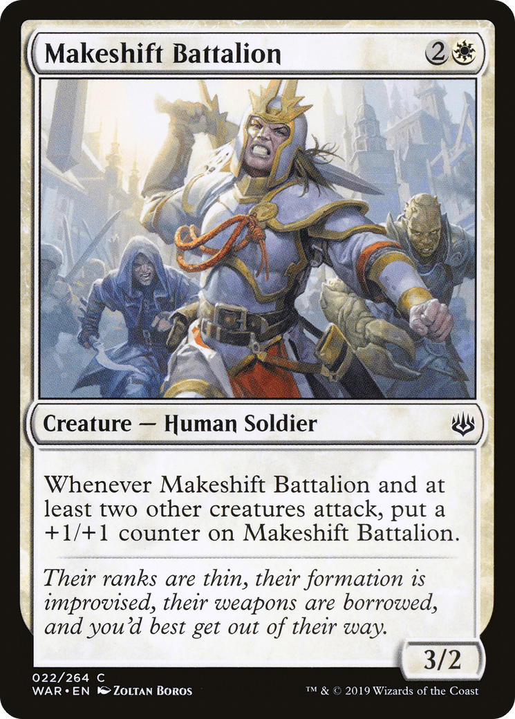 Makeshift Battalion [War of the Spark] Foil