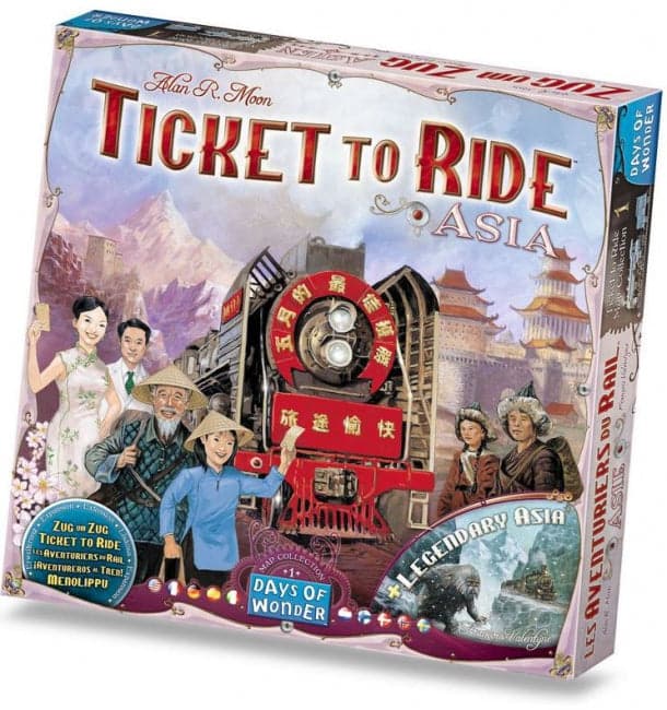 Ticket To Ride | Map Collection | Volume 1: Asia + Legendary Asia