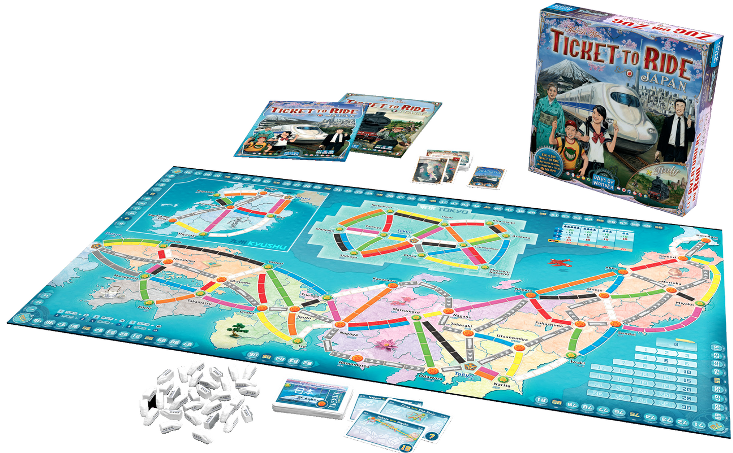 Ticket To Ride | Map Collection | Volume 7: Japan & Italy