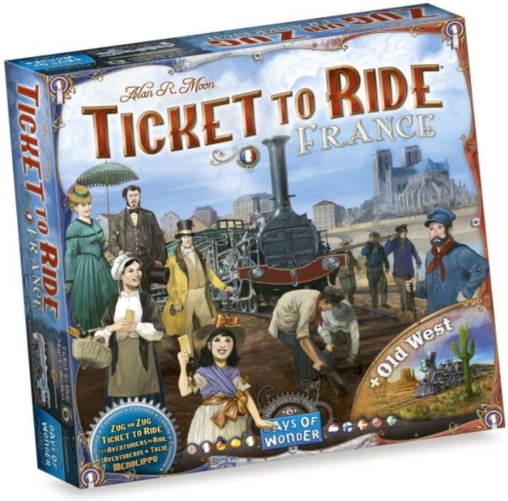 Ticket To Ride | Map Collection | Volume 6: France + Old West