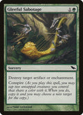 Gleeful Sabotage 116/301 (Shadowmoor)  - Foil