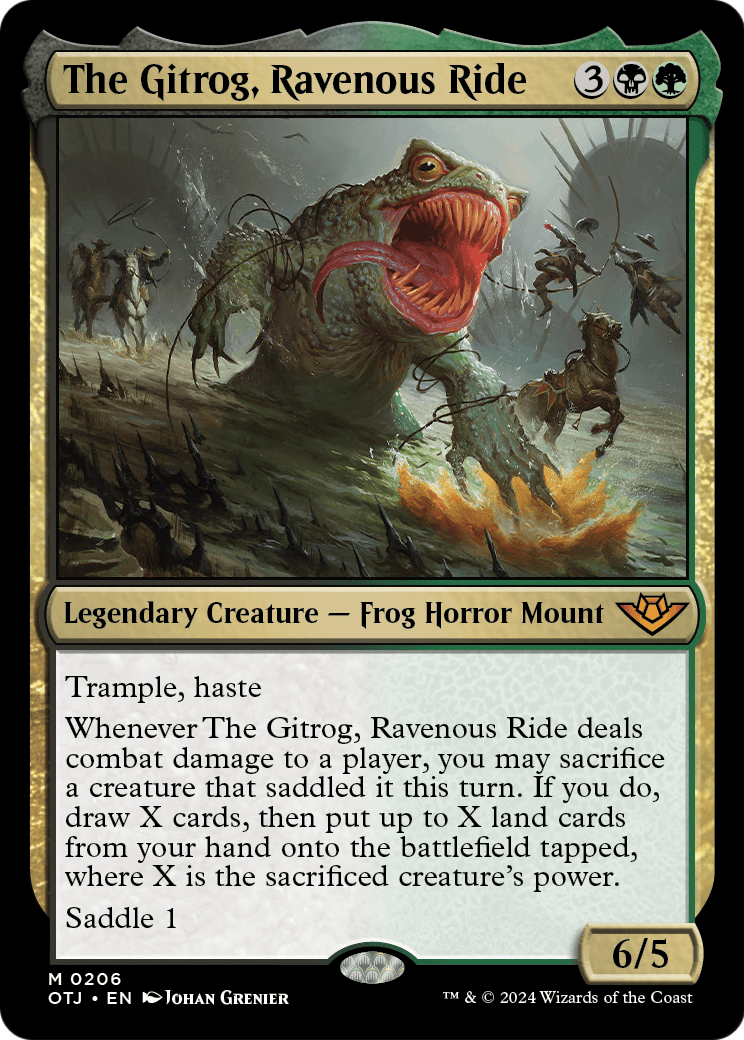 The Gitrog, Ravenous Ride [Outlaws of Thunder Junction] Foil