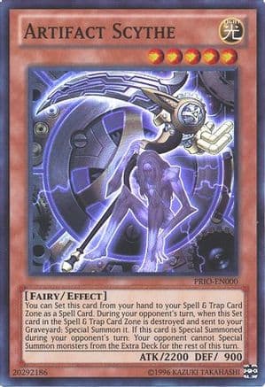 Artifact Scythe [PRIO-EN000] Super Rare