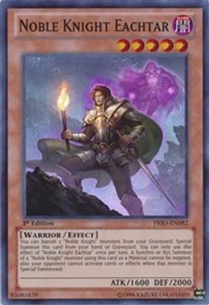 Noble Knight Eachtar [PRIO-EN082] Super Rare