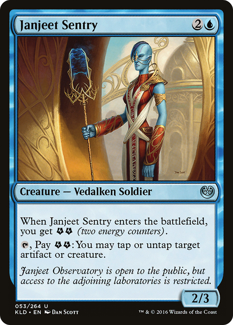 Janjeet Sentry [Kaladesh] Foil